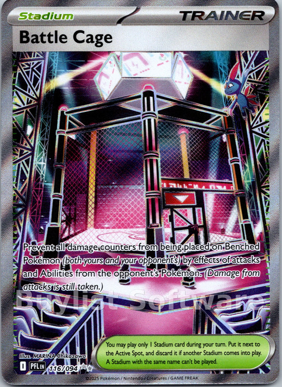 Battle Cage [116/094] [Phantasmal Flames] Holofoil