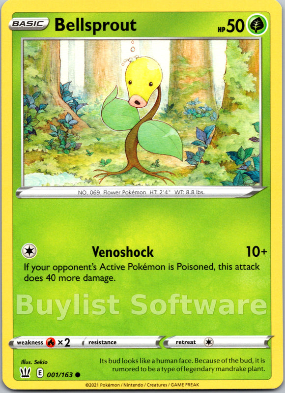 Bellsprout [001/163] [Battle Styles]