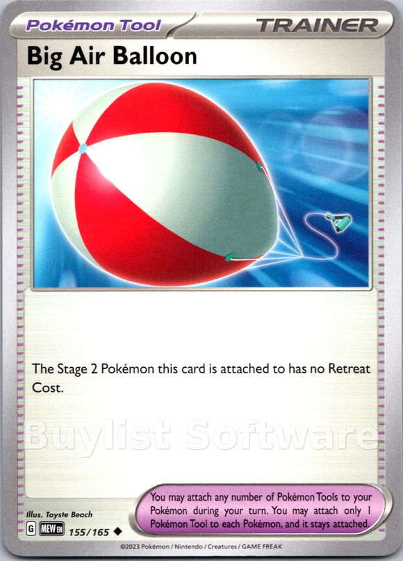 Big Air Balloon [155/165] [Scarlet & Violet 151]