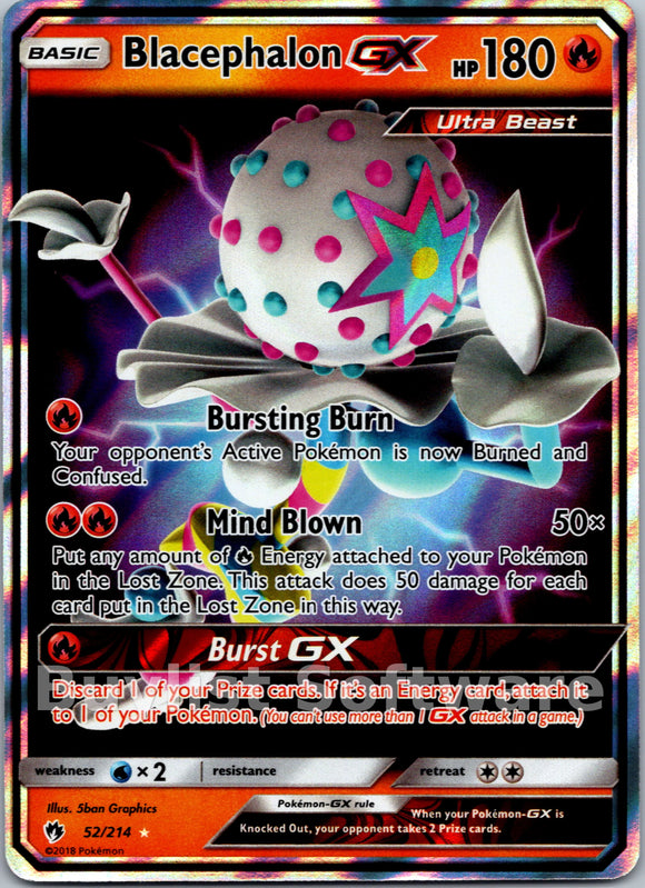 Blacephalon GX [52/214] [Lost Thunder] Holofoil