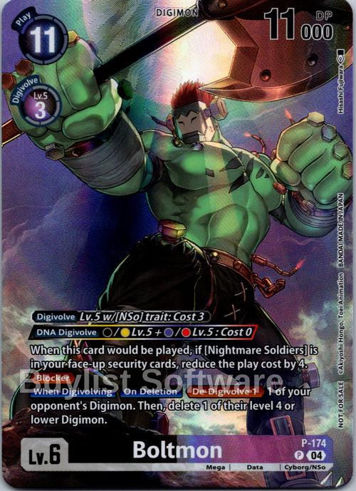 Boltmon (Update Pack 2025) [P-174] [Release Special Booster 2.5] Foil