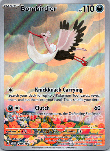 Bombirdier [219/198] [Scarlet & Violet Base Set] Holofoil