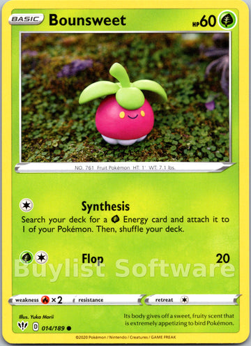 Bounsweet [014/189] [Darkness Ablaze]