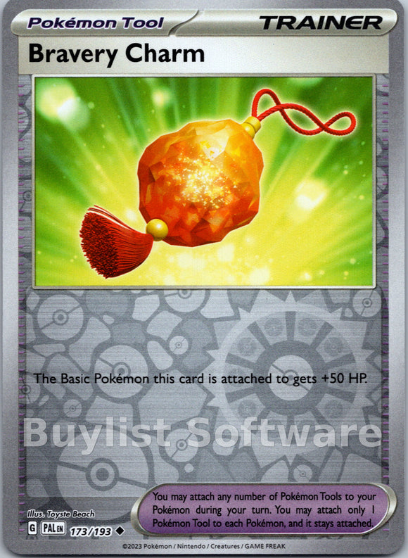 Bravery Charm [173/193] [Paldea Evolved] Reverse Holofoil