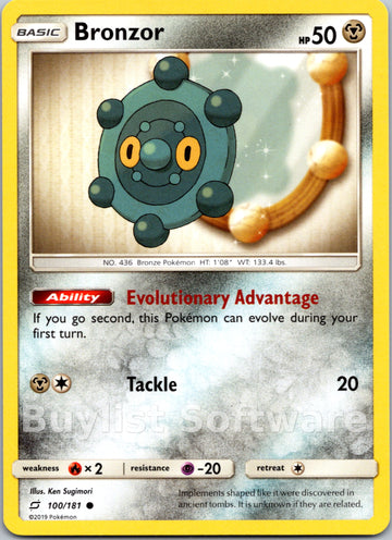 Bronzor [100/181] [Team Up]