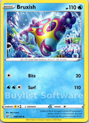 Bruxish [043/163] [Battle Styles]