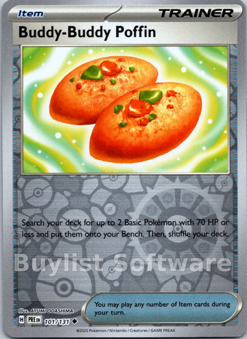 Buddy-Buddy Poffin [101/131] [Prismatic Evolutions] Reverse Holofoil