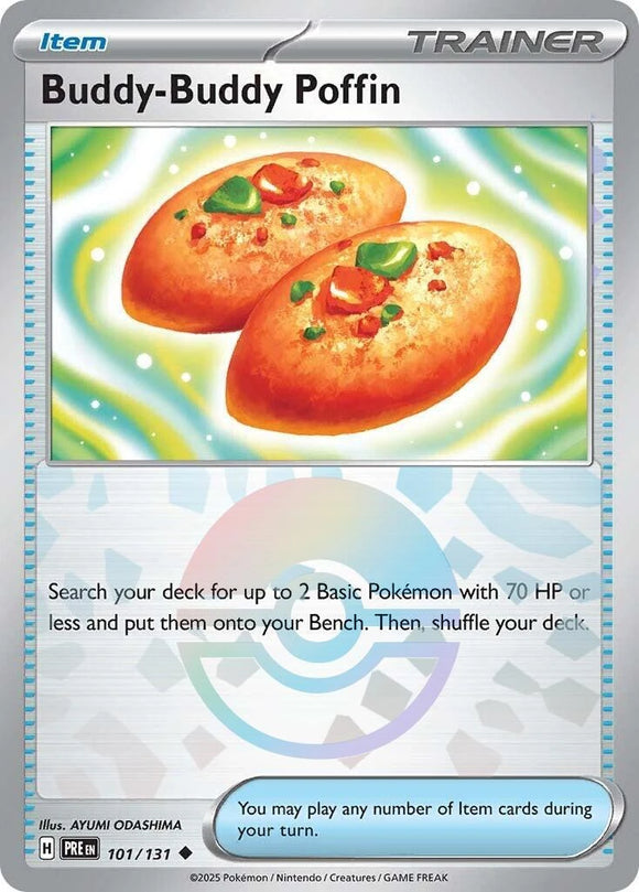 Buddy-Buddy Poffin (Poke Ball Pattern) [101/131] [Prismatic Evolutions] Holofoil
