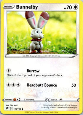 Bunnelby [146/192] [Rebel Clash]