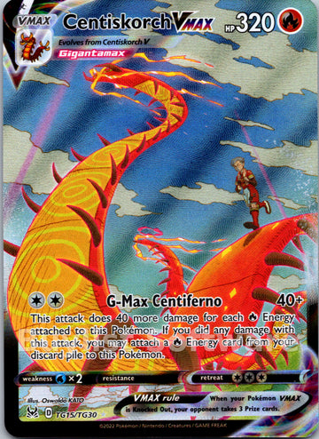 Centiskorch VMAX [TG15/TG30] [Lost Origin Trainer Gallery] Holofoil