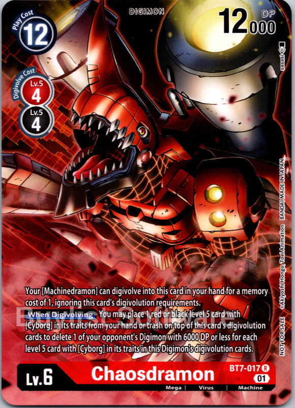 Chaosdramon (Winner Pack Across Time) [BT7-017] [Next Adventure]