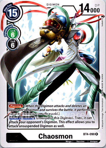 Chaosmon [BT4-090] [Great Legend]