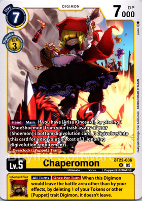 Chaperomon [BT22-036] [Cyber Eden]