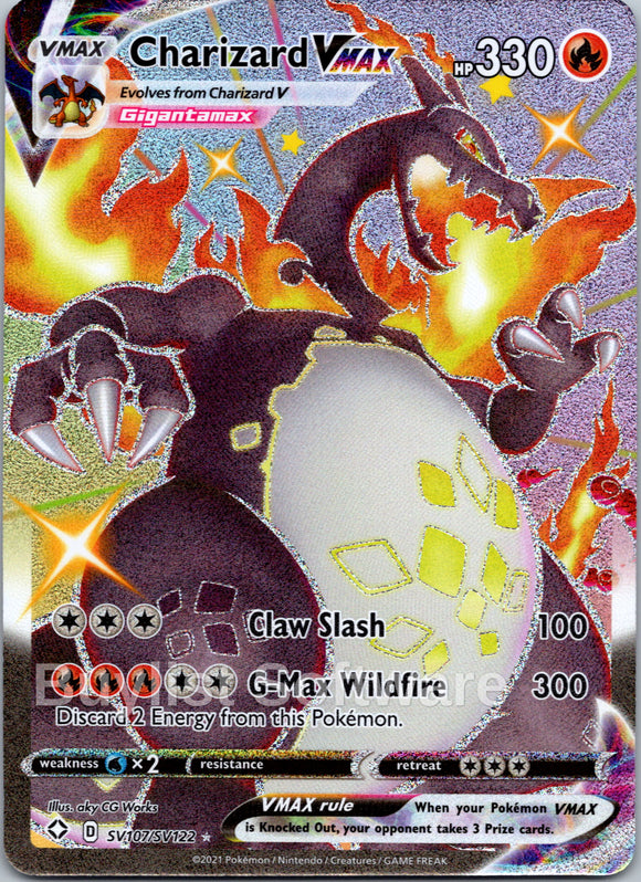 Charizard VMAX [SV107/SV122] [Shining Fates: Shiny Vault] Holofoil