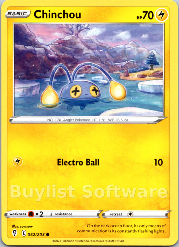 Chinchou [052/203] [Evolving Skies]
