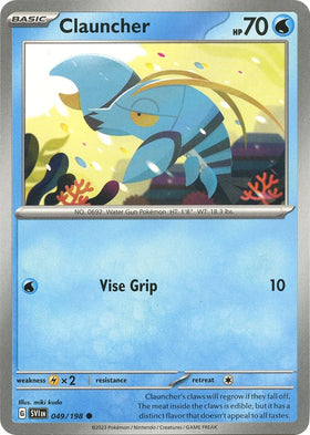 Clauncher [049/198] [Scarlet & Violet Base Set] Reverse Holofoil