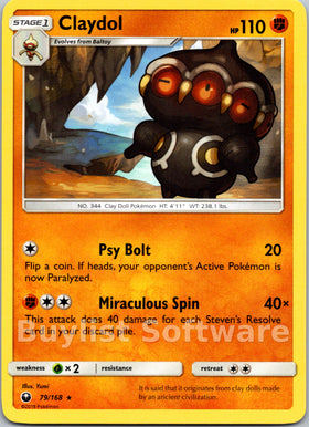 Claydol [79/168] [Celestial Storm]