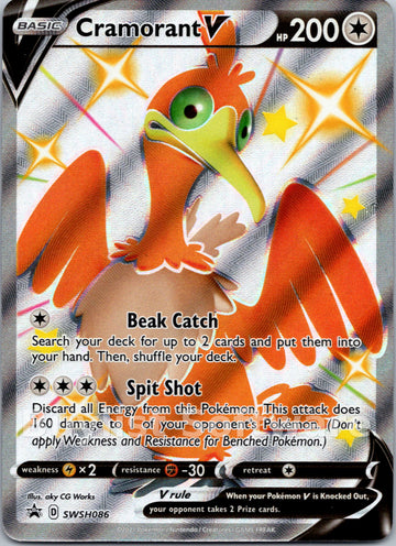 Cramorant V [SWSH086] [Sword & Shield Promo Cards] Holofoil