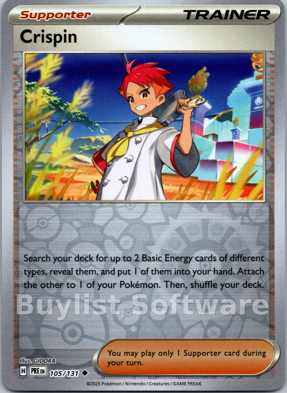 Crispin [105/131] [Prismatic Evolutions] Reverse Holofoil