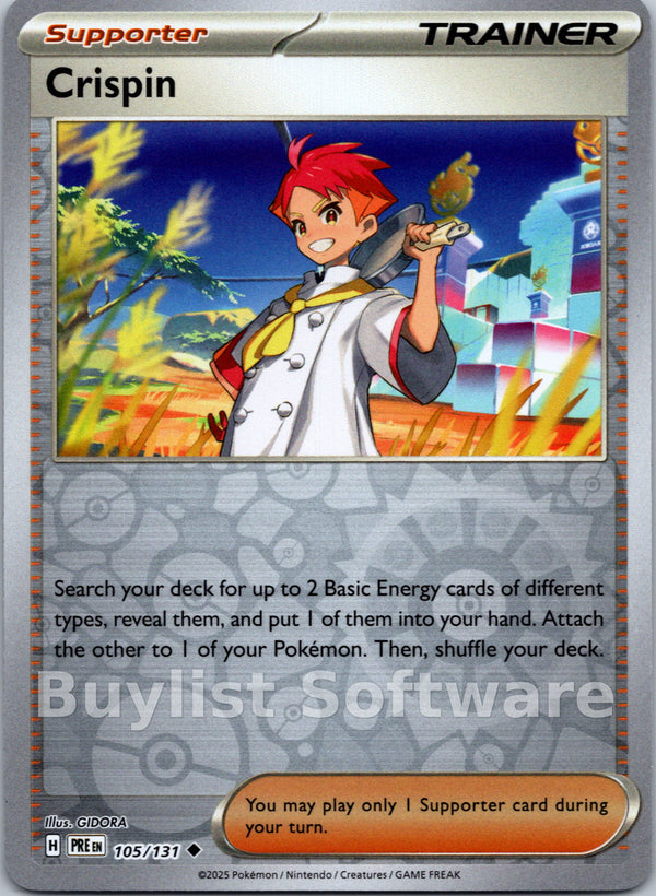 Crispin [105/131] [Prismatic Evolutions] Reverse Holofoil