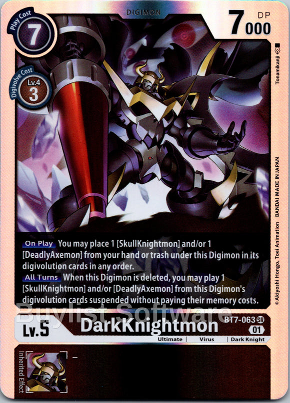 DarkKnightmon [BT7-063] [Next Adventure] Foil