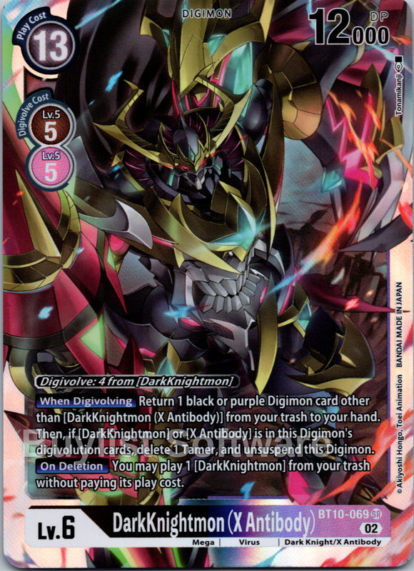 DarkKnightmon (X Antibody) [BT10-069] [Xros Encounter] Foil