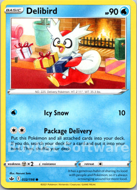 Delibird [032/198] [Chilling Reign]