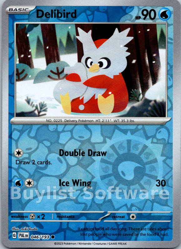 Delibird [046/193] [Paldea Evolved] Reverse Holofoil