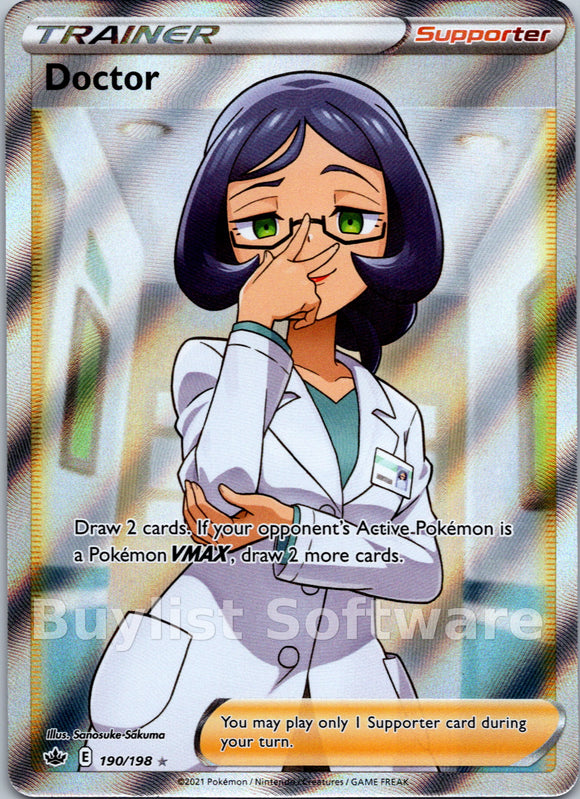 Doctor [190/198] [Chilling Reign] Holofoil