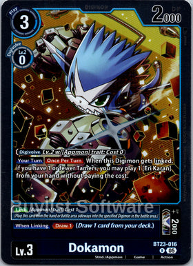 Dokamon [BT23-016] [Hackers' Slumber] Foil
