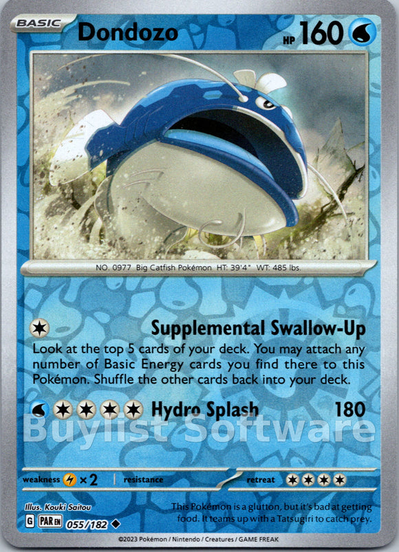 Dondozo [055/182] [Paradox Rift] Reverse Holofoil
