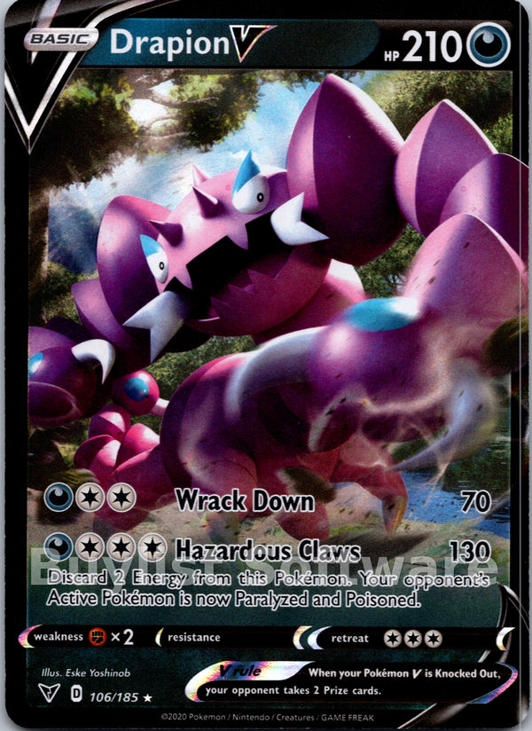 Drapion V [106/185] [Vivid Voltage] Holofoil