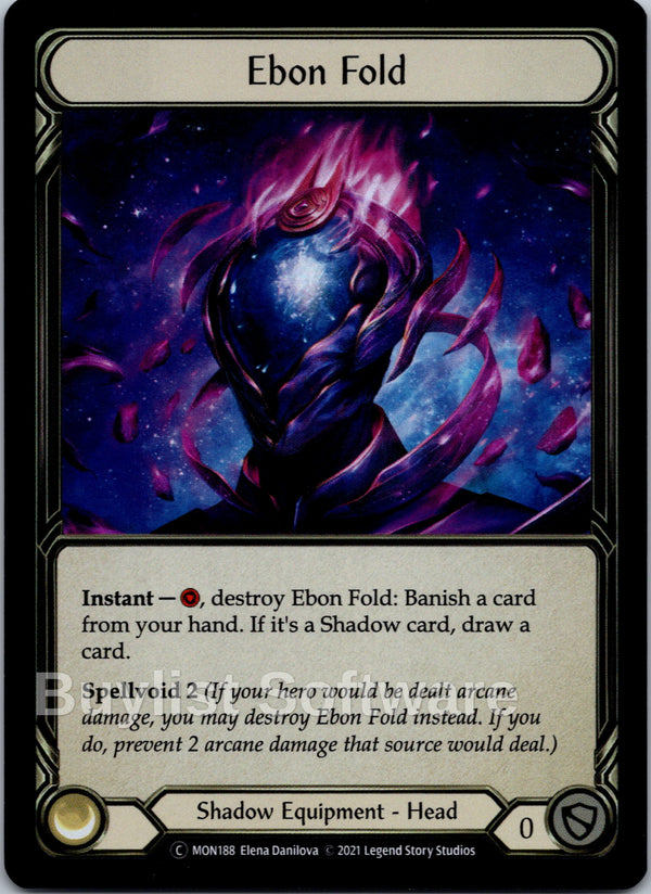 Ebon Fold [MON188] [Monarch] Unlimited Edition Rainbow Foil