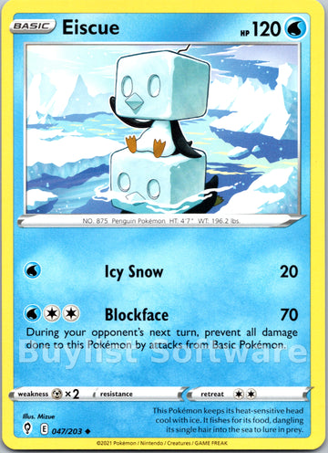 Eiscue [047/203] [Evolving Skies]