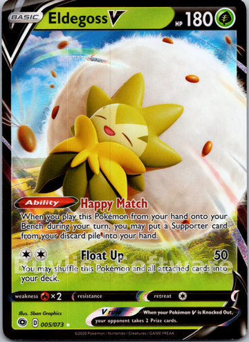 Eldegoss V [05/73] [Champion's Path] Holofoil