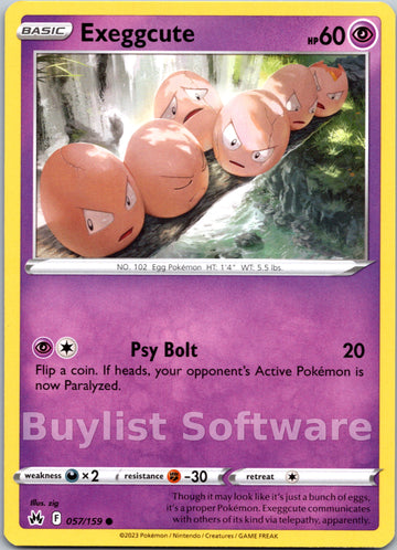 Exeggcute [057/159] [Crown Zenith]