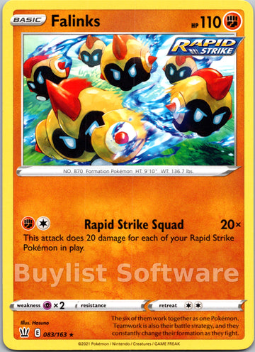 Falinks [083/163] [Battle Styles]