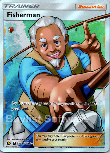 Fisherman [SV83/SV94] [Hidden Fates: Shiny Vault] Holofoil