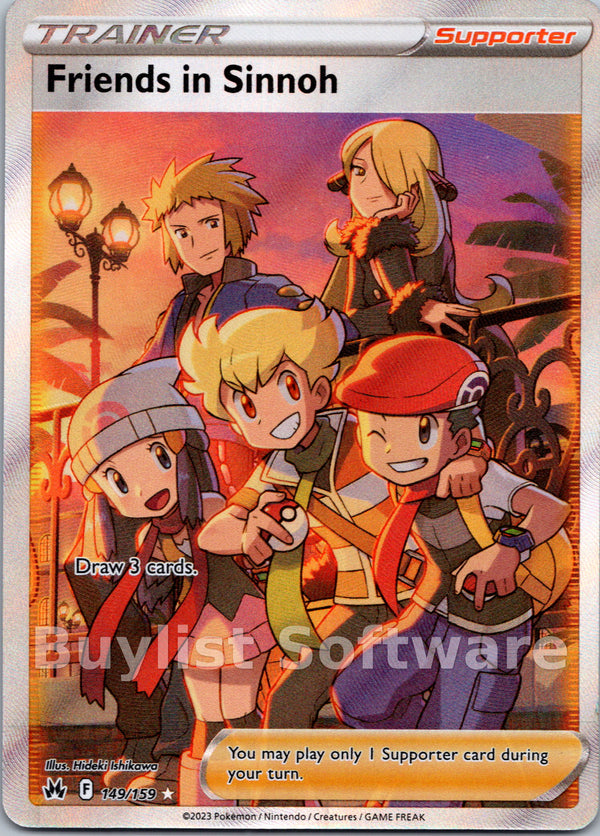 Friends in Sinnoh [149/159] [Crown Zenith] Holofoil