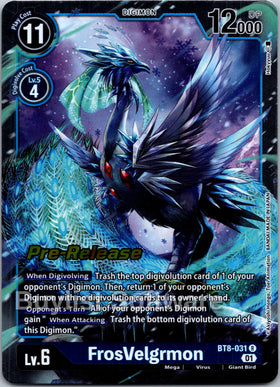 FrosVelgrmon [BT8-031] [New Awakening Pre-Release Cards] Foil