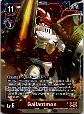 Gallantmon [BT23-014] [Hackers' Slumber] Foil