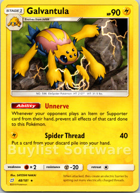 Galvantula [48/181] [Team Up]