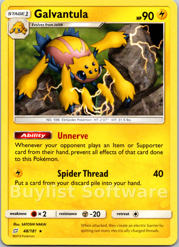 Galvantula [48/181] [Team Up]