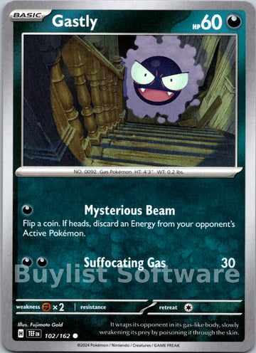 Gastly [102/162] [Temporal Forces]
