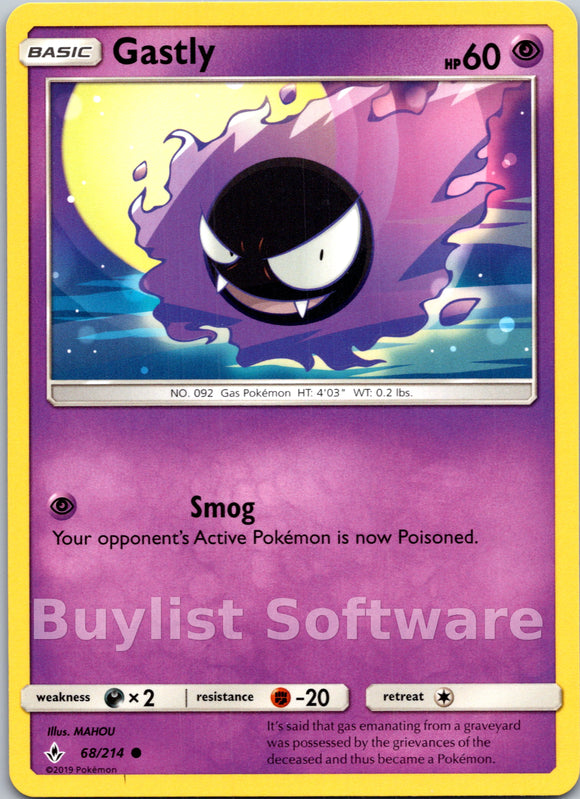 Gastly [68/214] [Unbroken Bonds]
