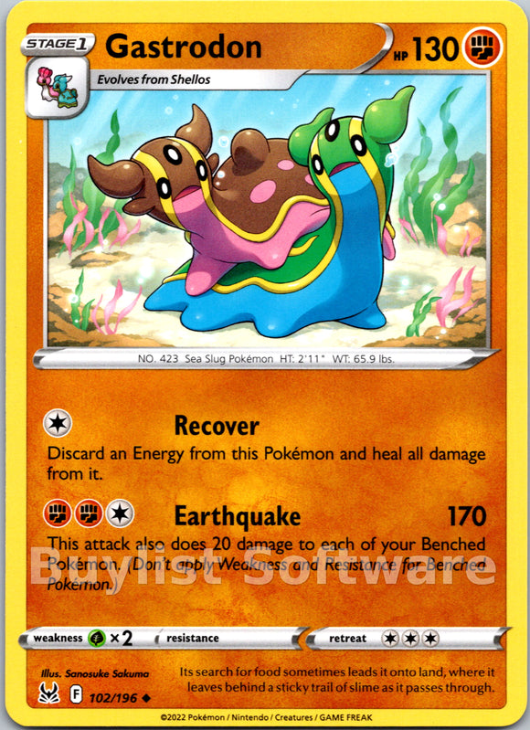 Gastrodon [102/196] [Lost Origin]
