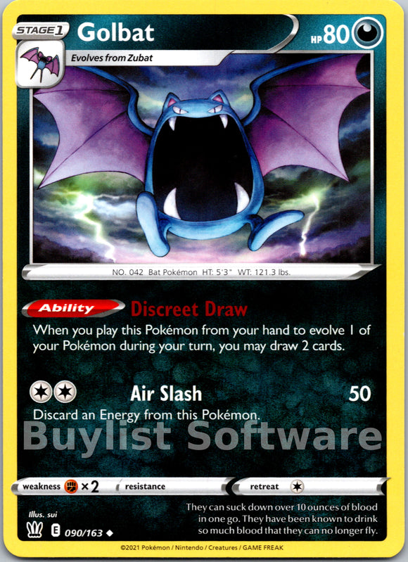 Golbat [090/163] [Battle Styles]