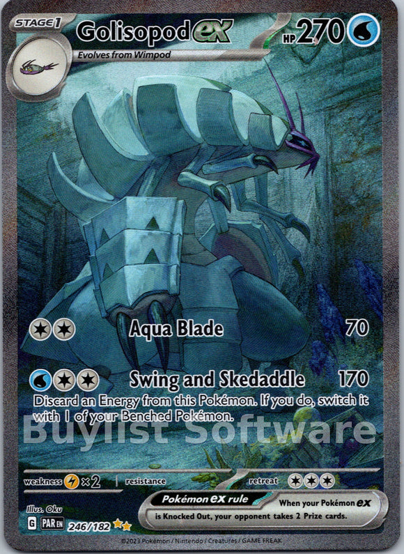 Golisopod ex [246/182] [Paradox Rift] Holofoil