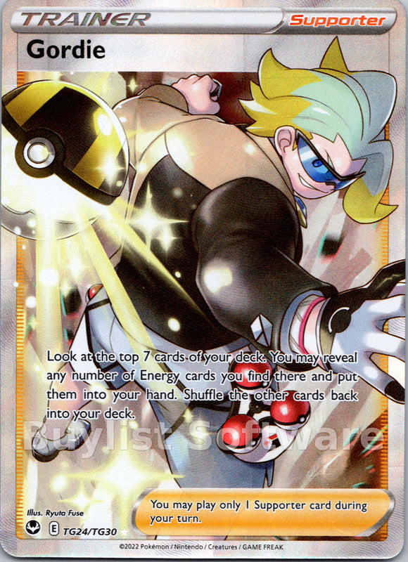 Gordie [TG24/TG30] [Silver Tempest Trainer Gallery] Holofoil