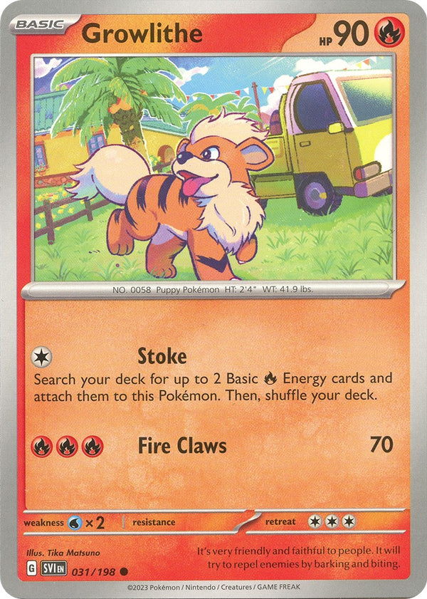 Growlithe [031/198] [Scarlet & Violet Base Set]